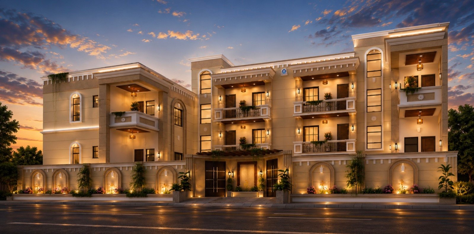 Al Reef Homes residential development in PECHS Block 6