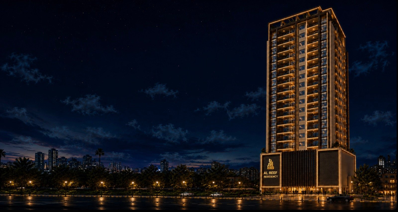 Al Reef Residency under construction in Block D, North Nazimabad, Karachi
