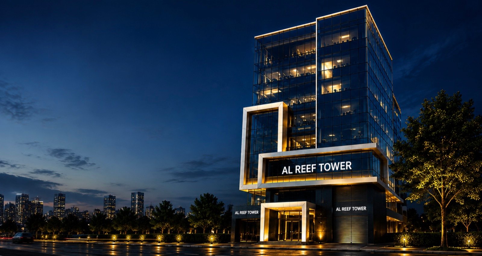 Al Reef Tower commercial project on Main Alamgir Road