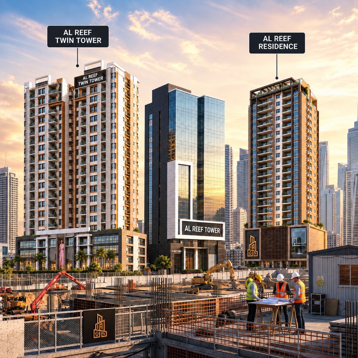 Al Reef Builders premium development and construction in Karachi